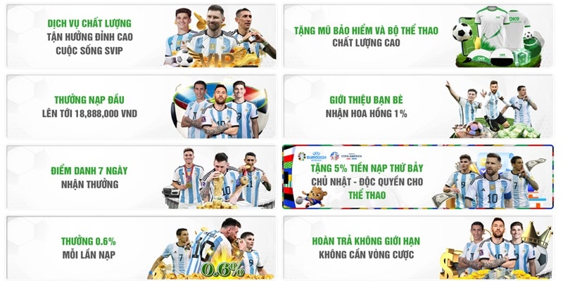Giới thiệu nhà cái OK9 - Trải nghiệm thể thao xanh chín 21 Chương trình khuyến mãi, ưu đãi hấp dẫn đang diễn ra tại OK9