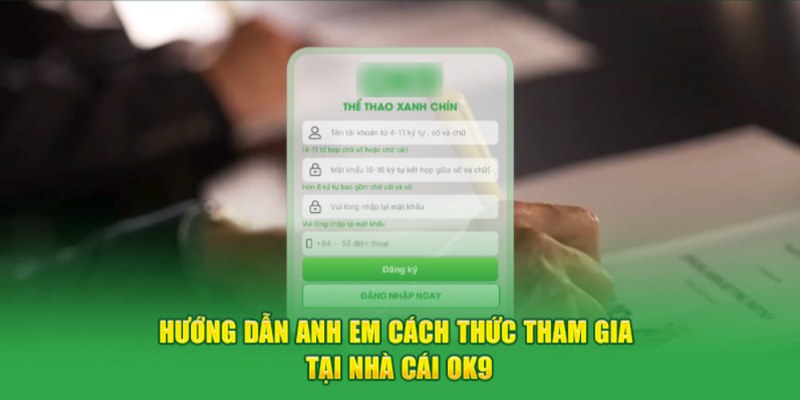 Cách Truy Cập OK9 Không Bị Chặn - Hướng Dẫn Chi Tiết 19 Điền thông tin vào phiếu để tạo tài khoản hội viên