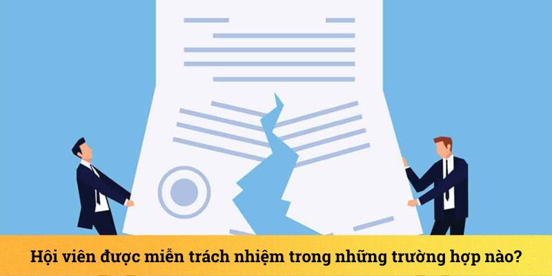 Miễn Trách Nhiệm - Tuyên Bố Miễn Trừ Trách Nhiệm Tại OK9 19 Trường hợp đặc biệt thành viên được miễn trách nhiệm tại OK9